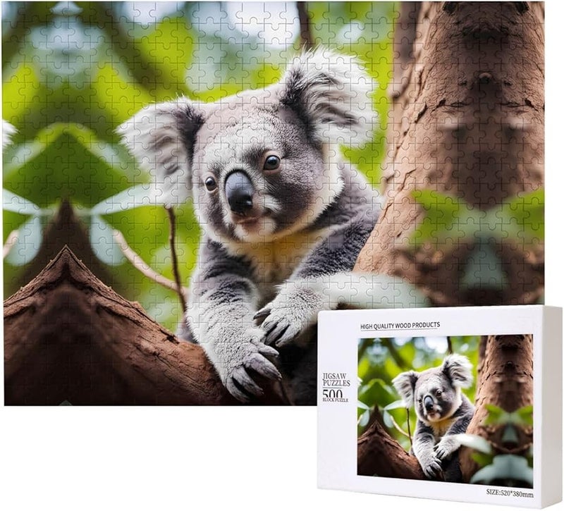 لغز بانيا كوالا 500 قطعة للكبار هدية ديكور منزلي 20.4 × 15 - Image 1